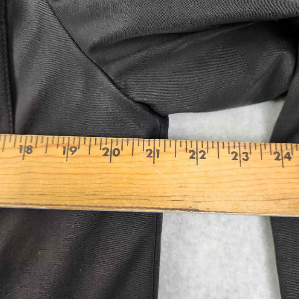 Banana Republic Men's Size Small Black Zip Up & Button Moto Style Jacket